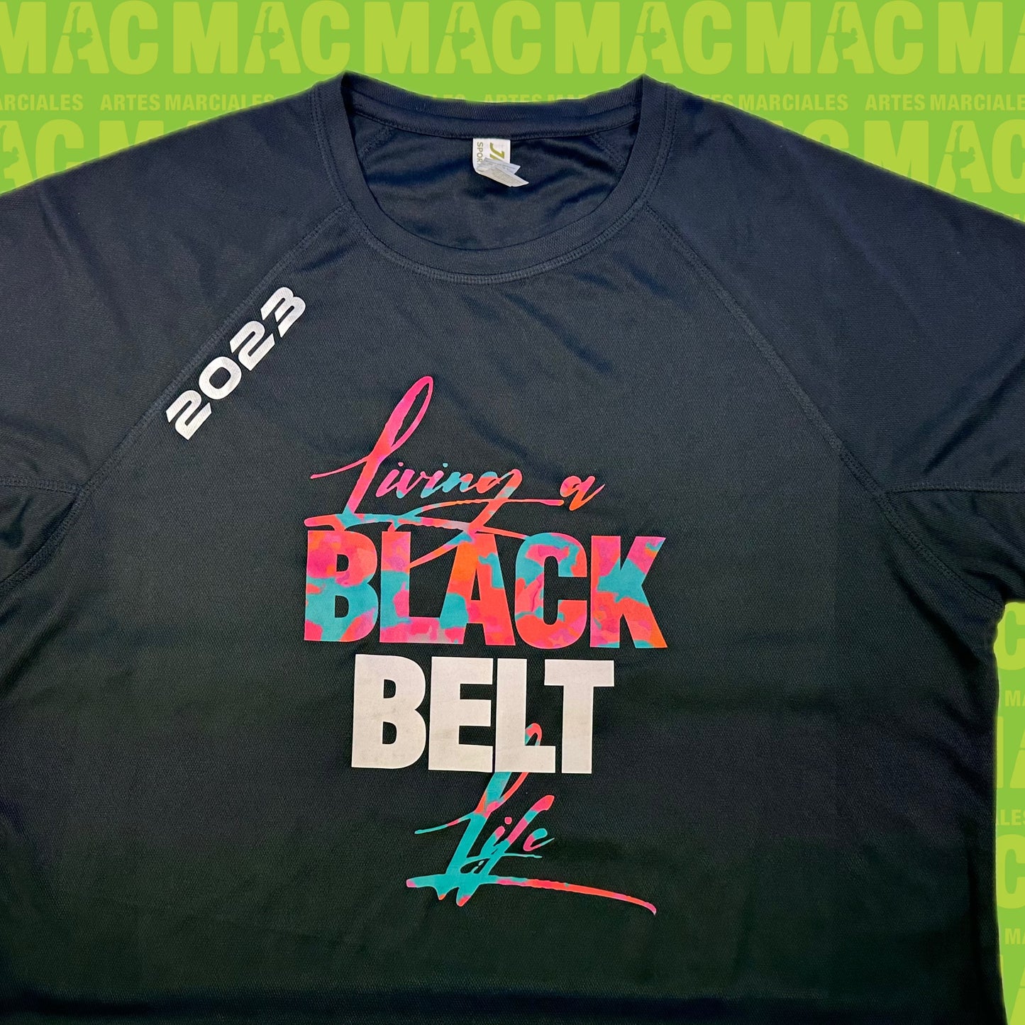 Camiseta Living a Black Belt Life