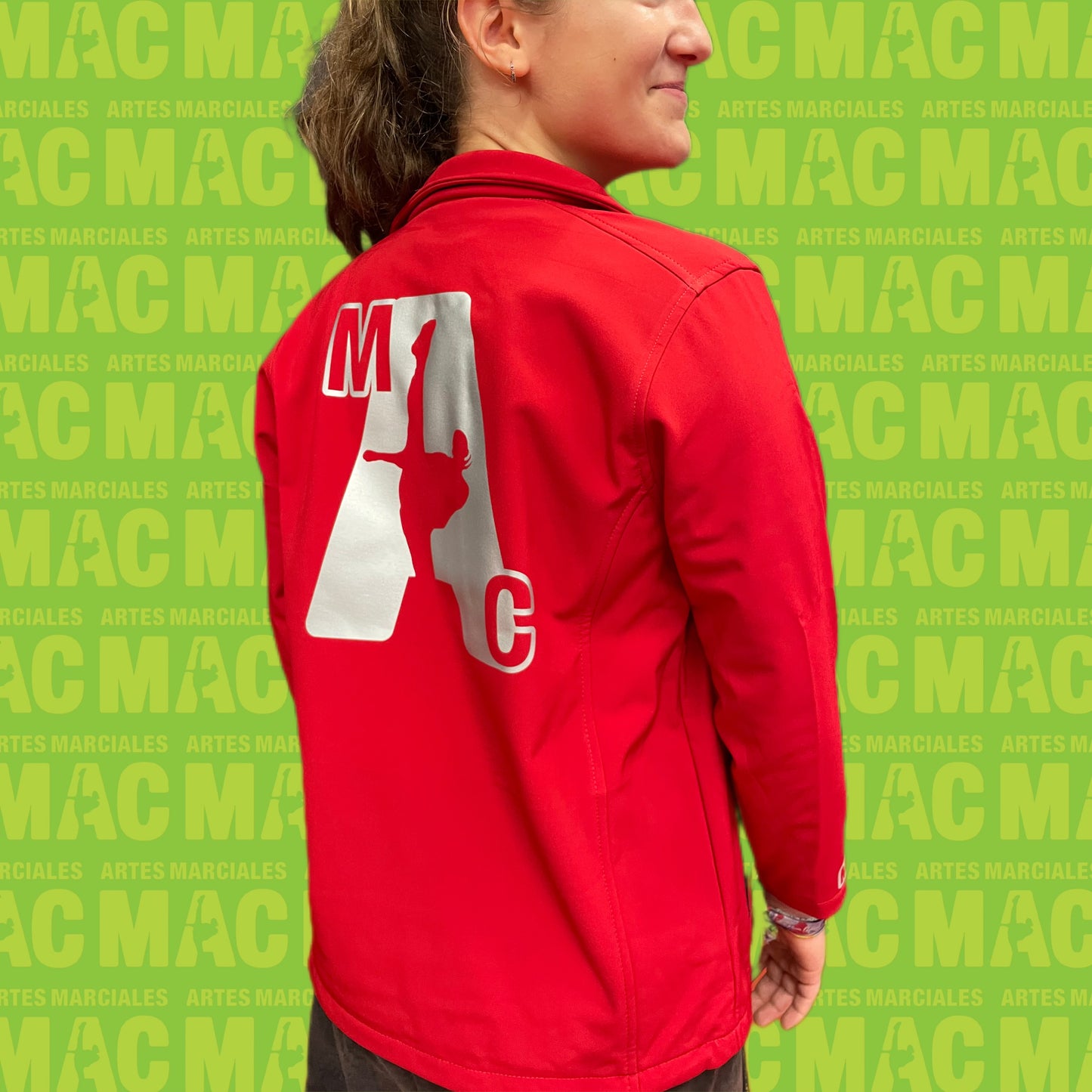 Chaqueta roja MAC