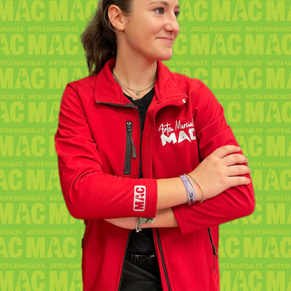 Chaqueta roja MAC