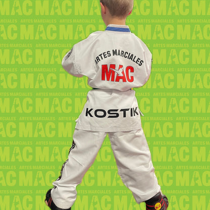 Uniforme Blanco Tradicional Personalizado MAC