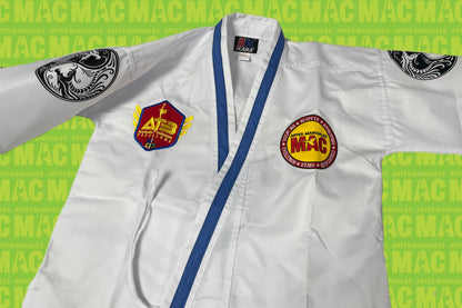 Uniforme Blanco Tradicional Personalizado MAC